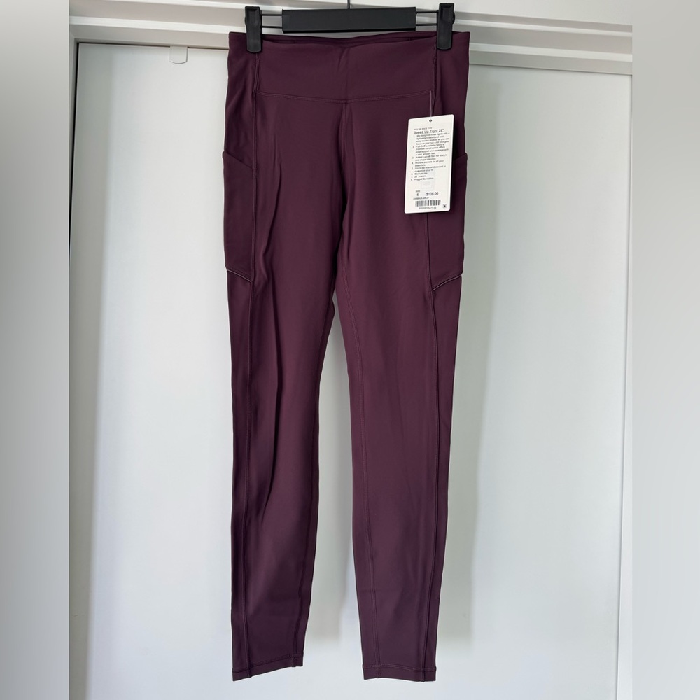 Lululemon Speed Up Tight 28” in Plum